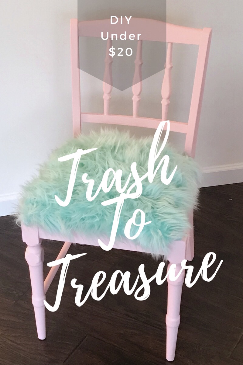 DIY Chalk Paint Chair Makeover