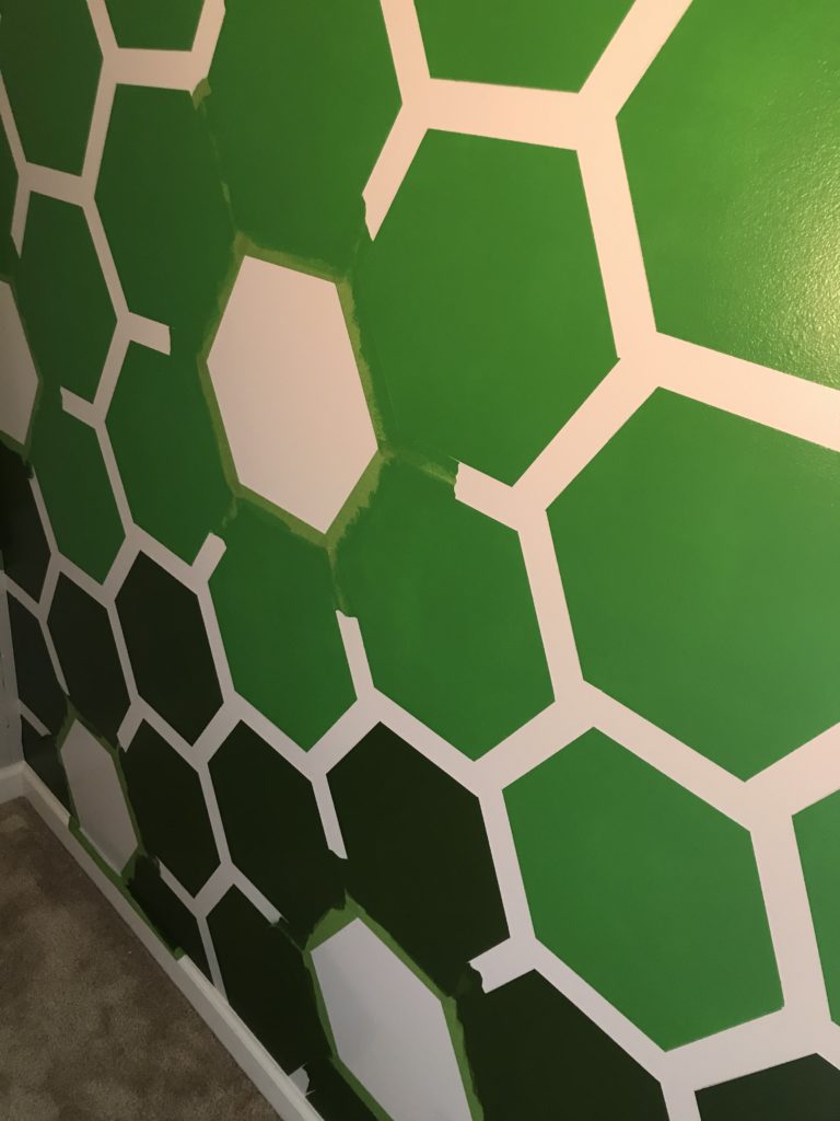 hexagon wall
