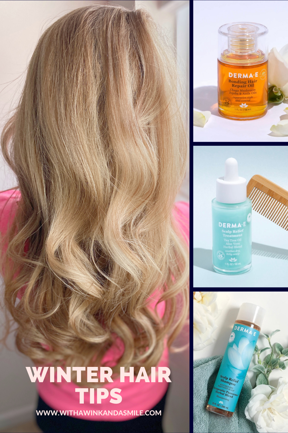 Winter hair care
Derma-e
Extend your wash
Scalp relief
Hair repair oil